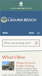 Mobile Screenshot of lagunabeachcity.net